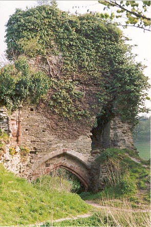 Gatehouse from the bailey
